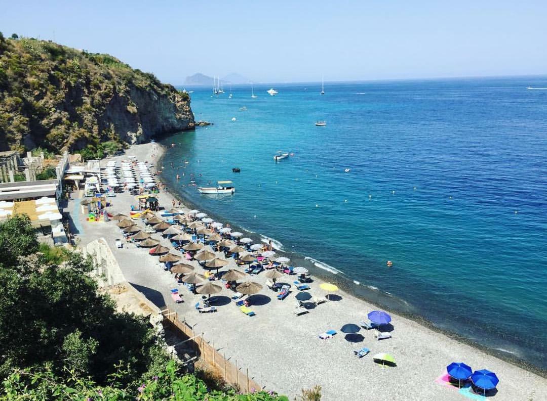 Nerossidiana Sul Mare Di Lipari Lejlighed Eksteriør billede